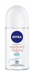 Дезодорант-антиперспирант для женщин, Nivea (Нивея) 50 мл арт. 84478 эффект пудры фреш шариковый